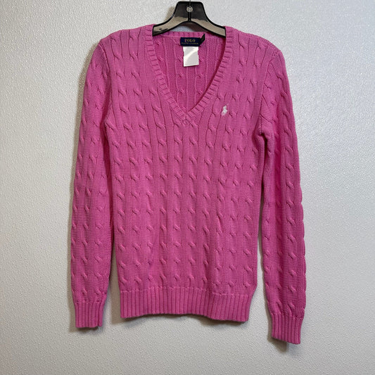 Sweater By Polo Ralph Lauren In Pink, Size: S