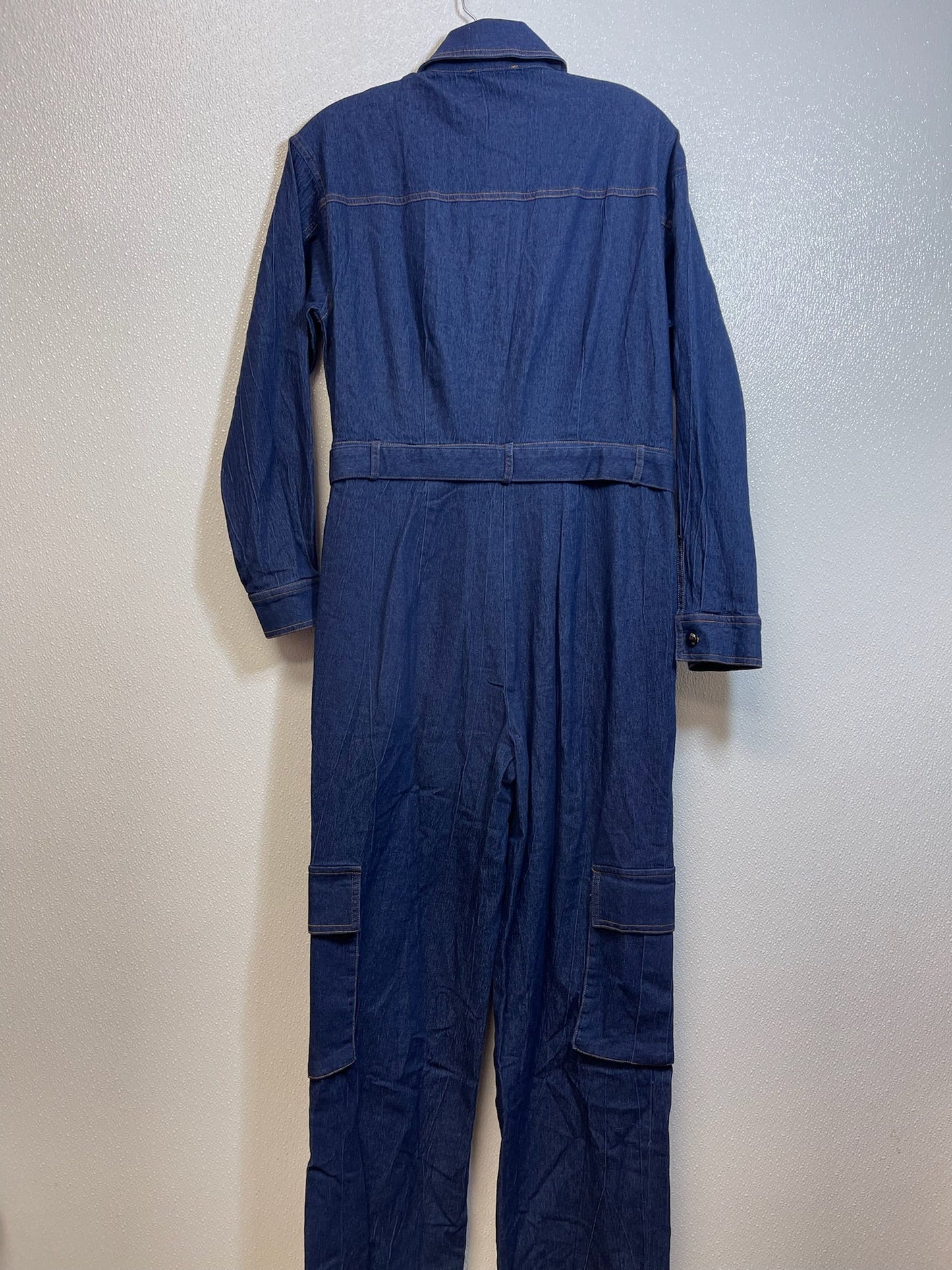 Jumpsuit By New York And Co O In Denim, Size: Xs