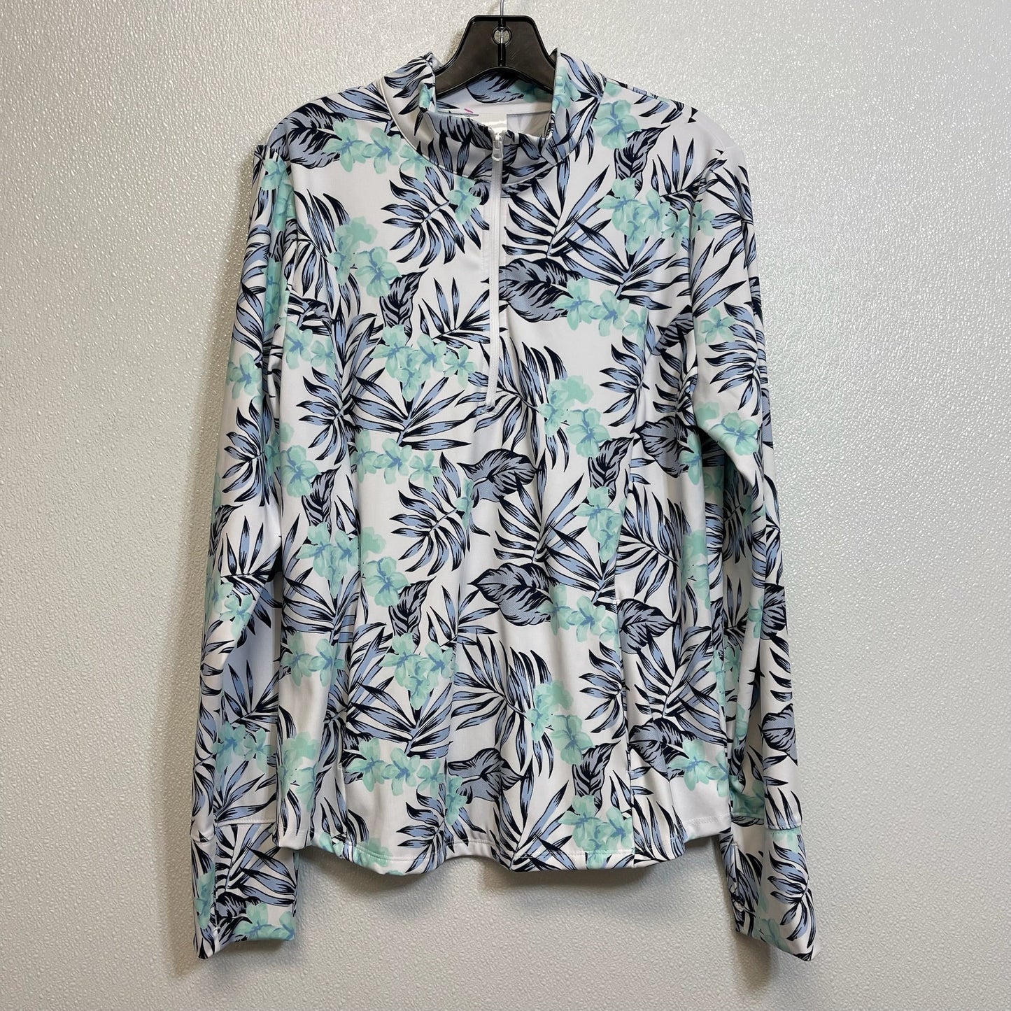 Athletic Jacket By Tommy Bahama In Print, Size: Xl