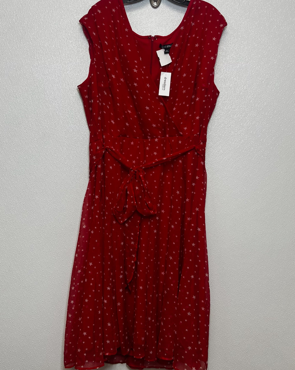 Dress Party Short By Roz And Ali In Red, Size: 20