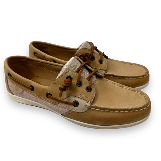 Shoes Flats Loafer Oxford By Sperry In Tan, Size: 8