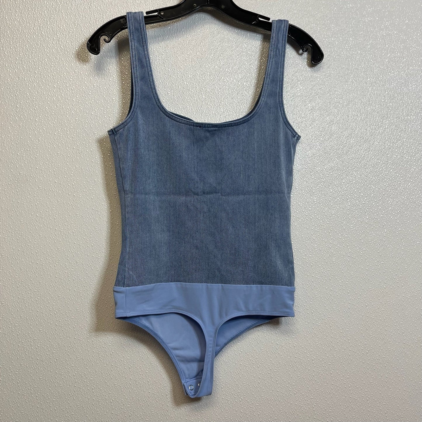 Bodysuit By Express O In Denim, Size: S