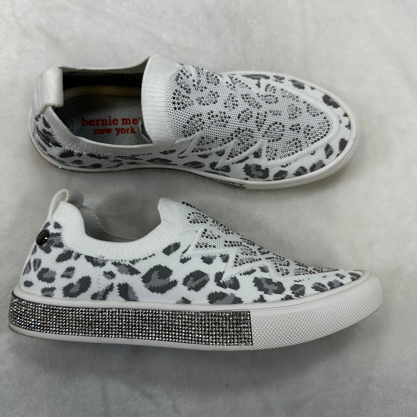 Shoes Sneakers By Bernie Mev In Animal Print, Size: 39