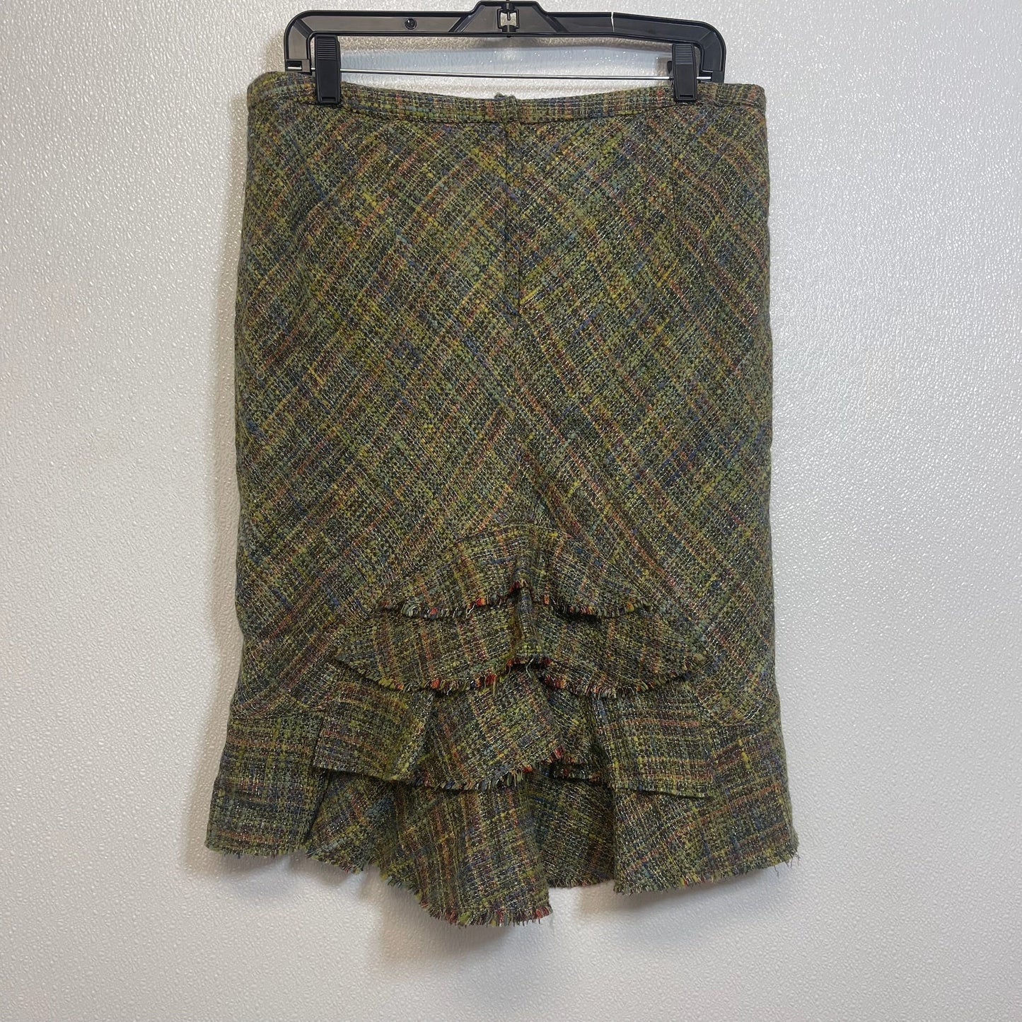 Skirt Mini & Short By Anthropologie In Tweed, Size: 12