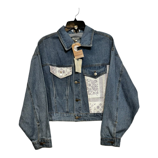 Jacket Denim By Easel In Denim, Size: L