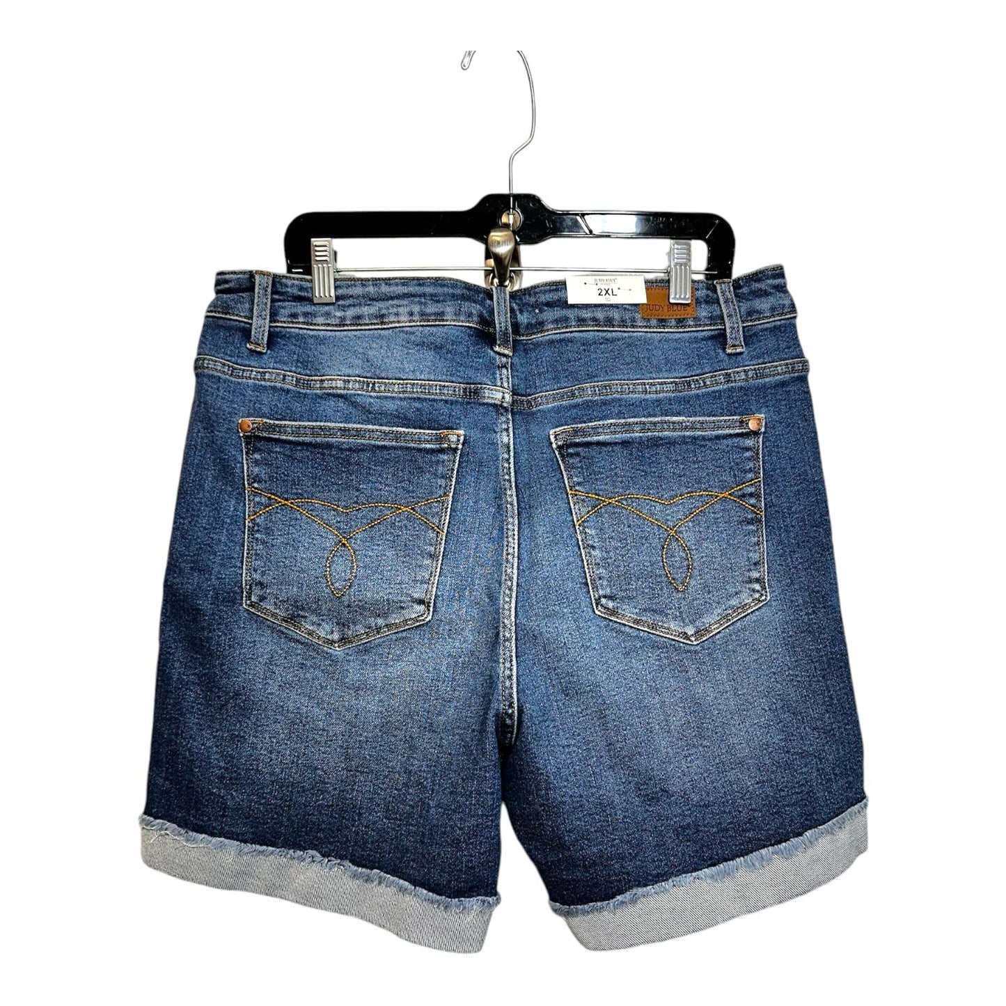 Shorts By Judy Blue In Blue, Size: 2x