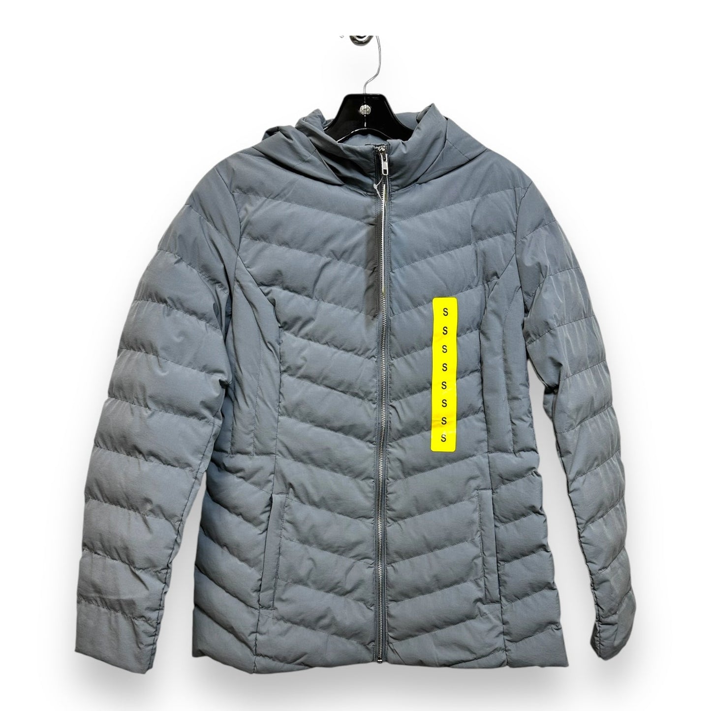 Jacket Puffer & Quilted By 32 Degrees In Grey, Size: S