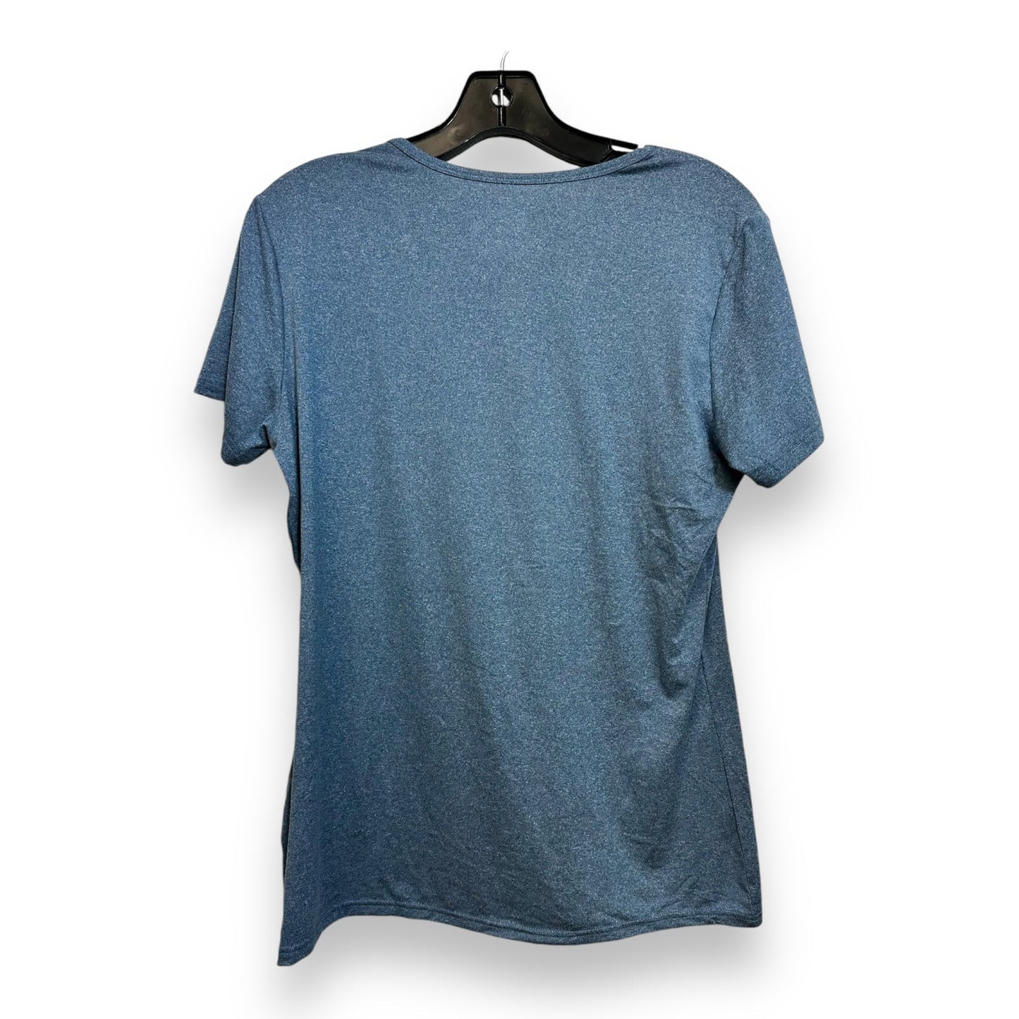 Athletic Top Short Sleeve By 32 Degrees In Blue, Size: L