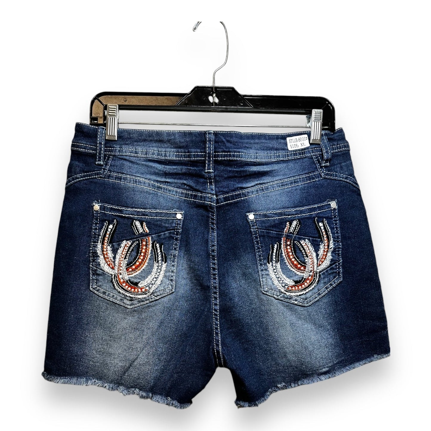 Shorts By Cmf In Blue Denim, Size: Xl