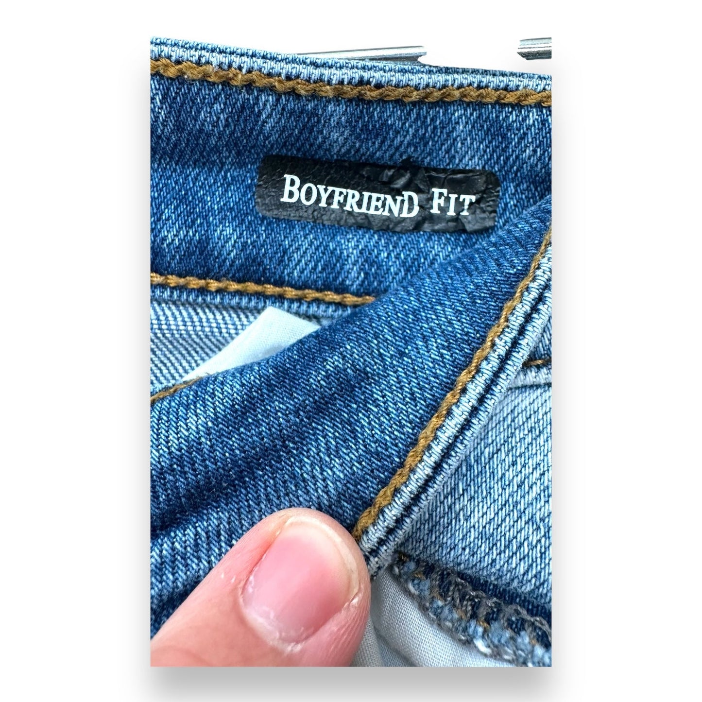 Jeans Boyfriend fit By Judy Blue In Blue Denim, Size: 8