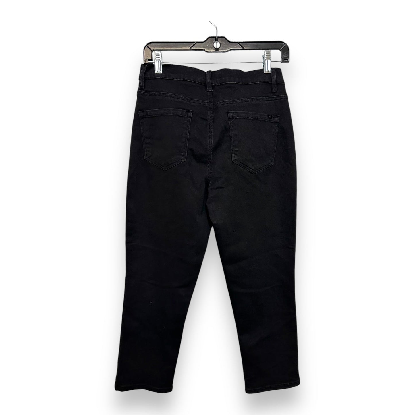 Jeans Cropped By Diane Gilman In Black Denim, Size: 8