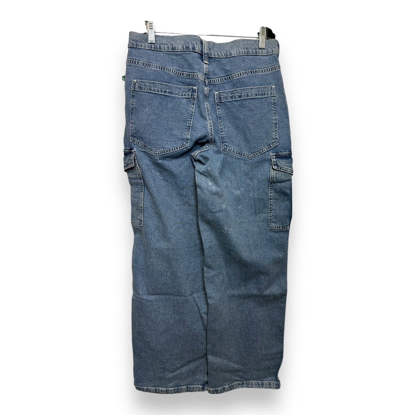 90s loose cargo Jeans Wide Leg By Gap In Blue Denim, Size: 6