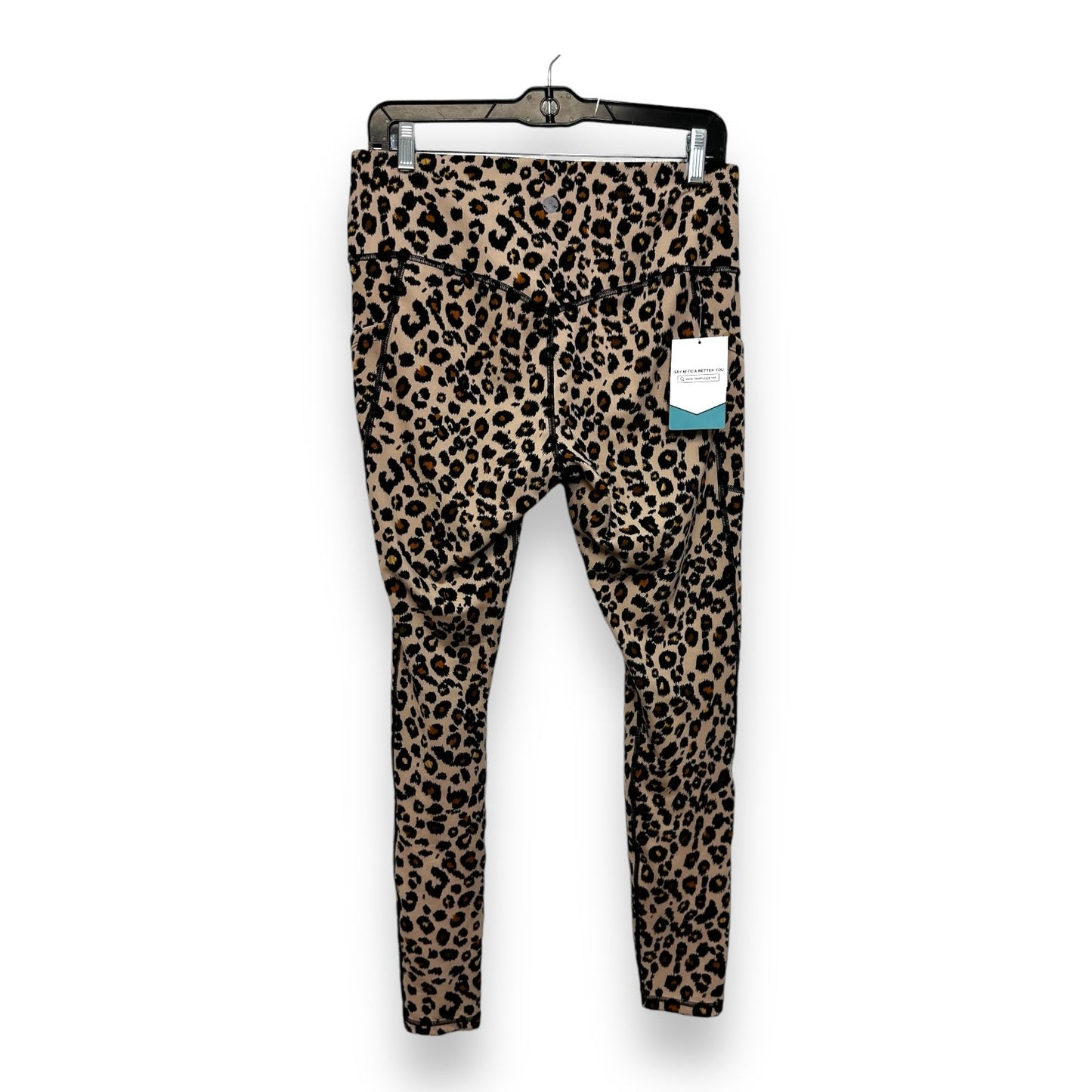 Athletic Leggings By HEATH YOGA In Animal Print, Size: Xl