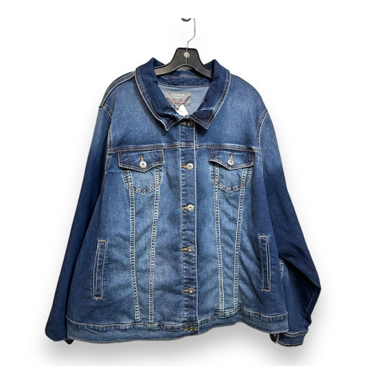 Jacket Denim By Torrid In Blue Denim, Size: 5x