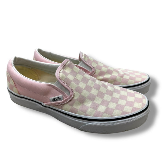 Shoes Sneakers By Vans In Pink, Size: 8.5