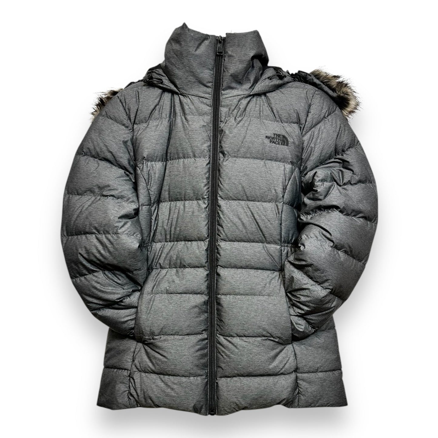 Coat Puffer & Quilted By The North Face In Grey, Size: S