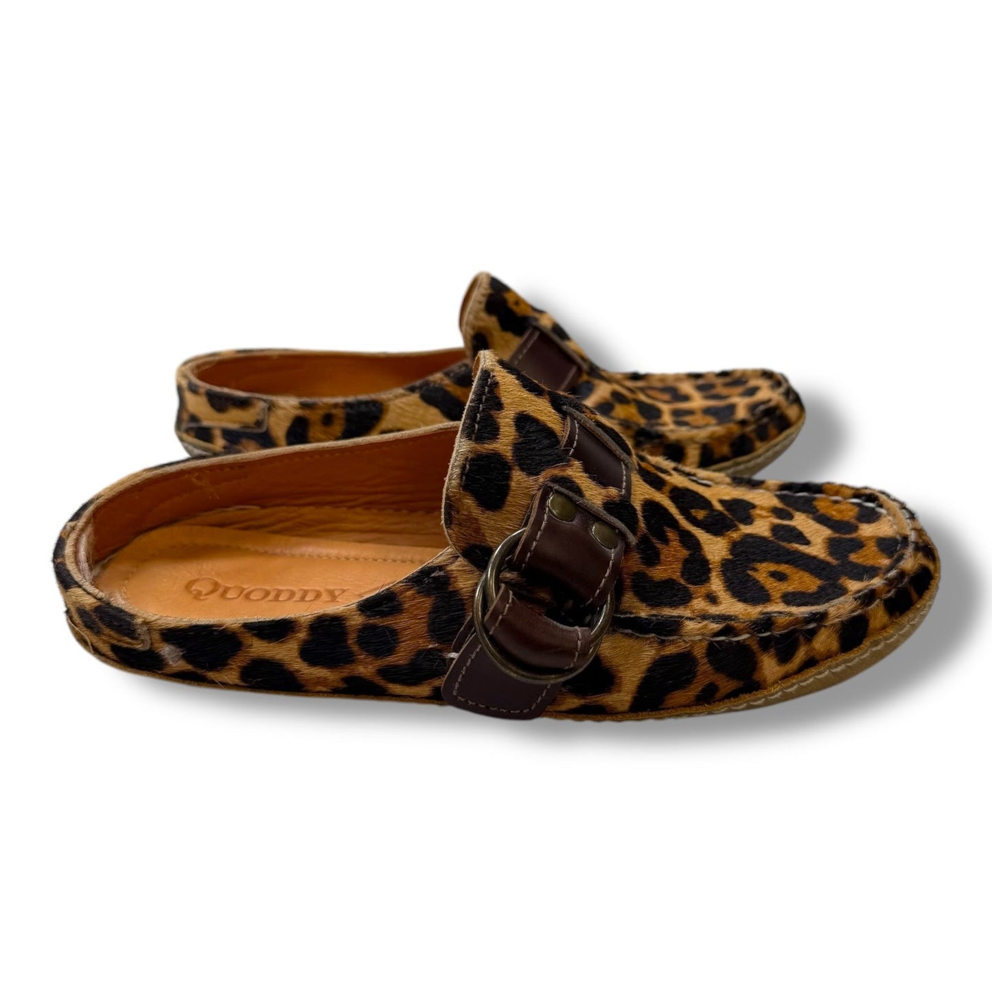 Shoes Flats By Clothes Mentor In Animal Print, Size: 6