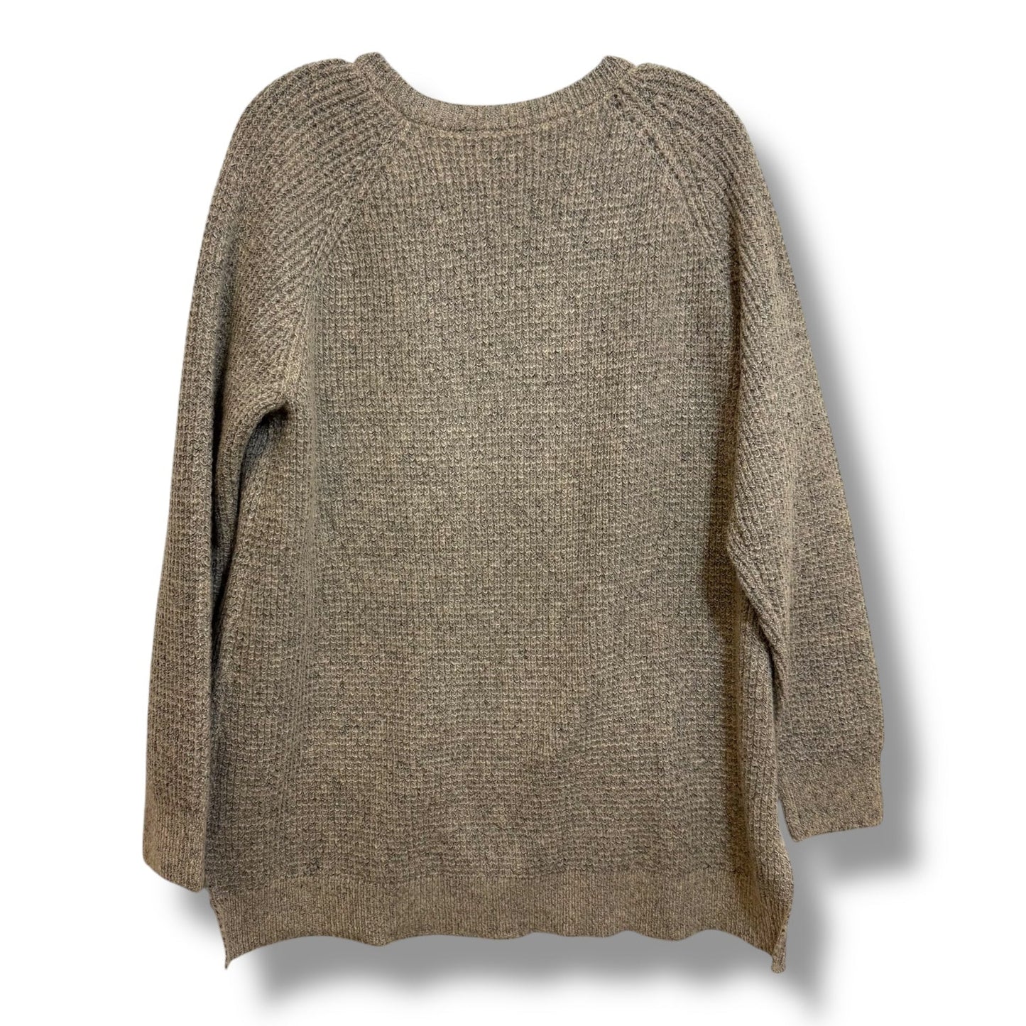 Sweater By Natural Reflections In Tan, Size: L