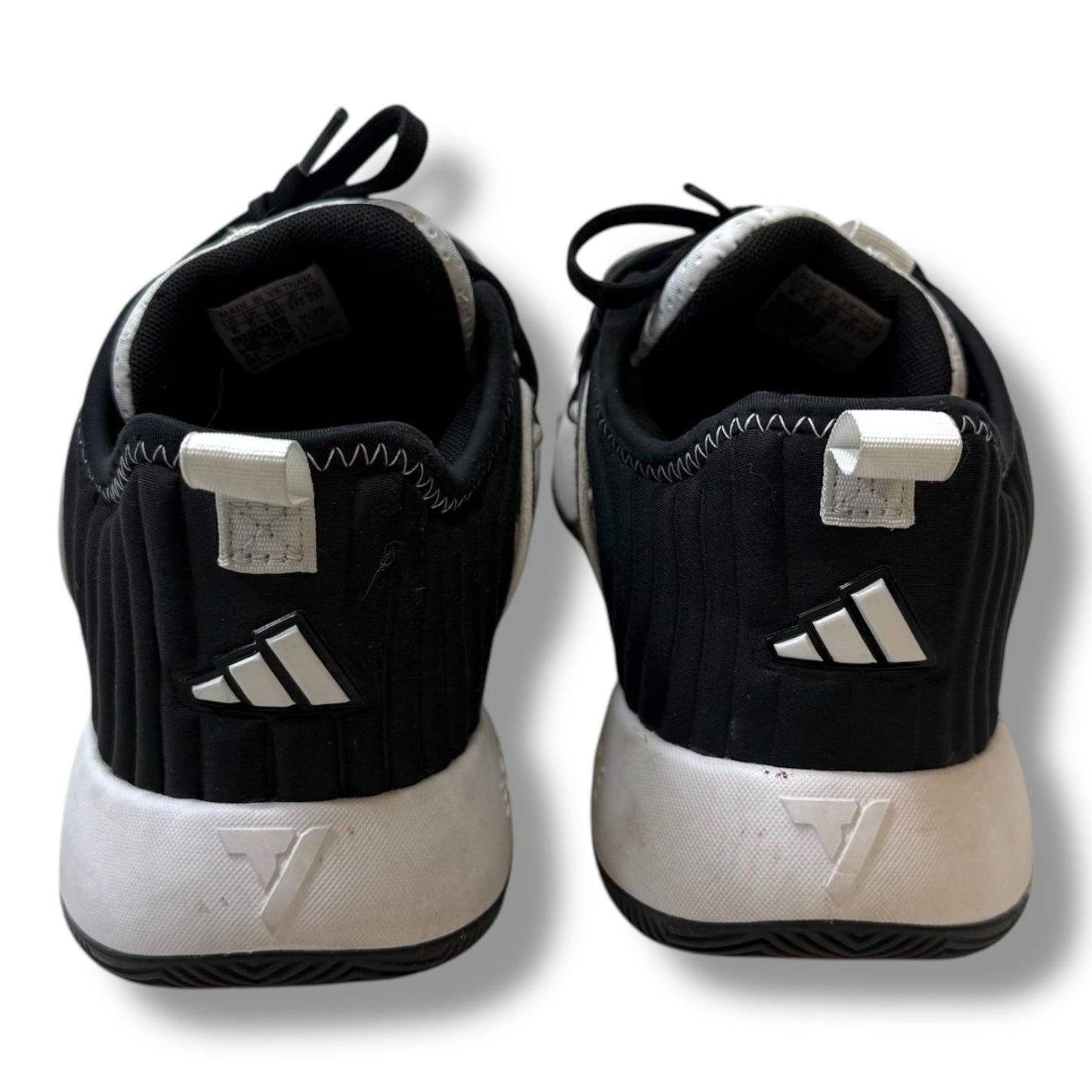 Shoes Sneakers By Adidas In Black & White, Size: 6