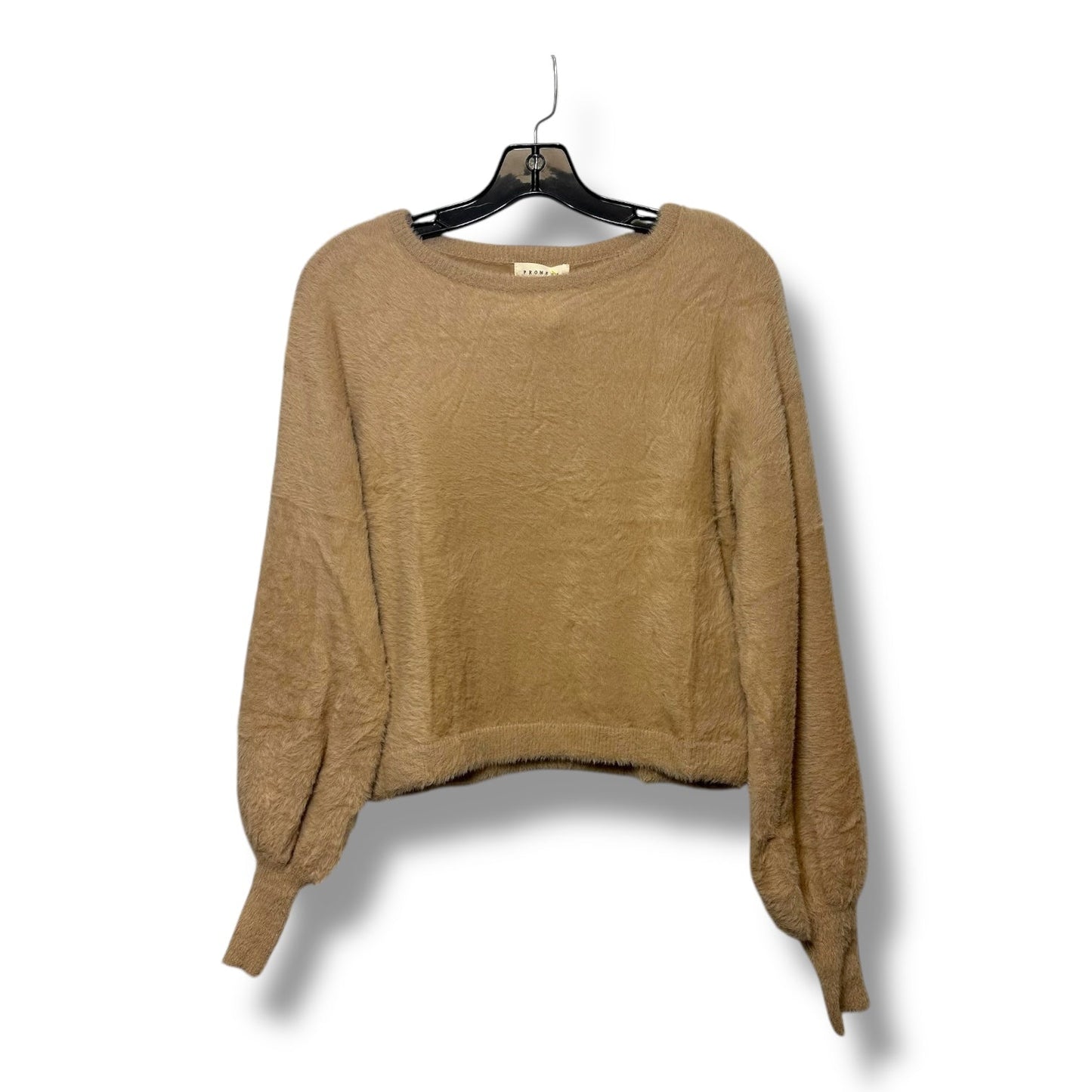 Sweater By Promesa In Tan, Size: S