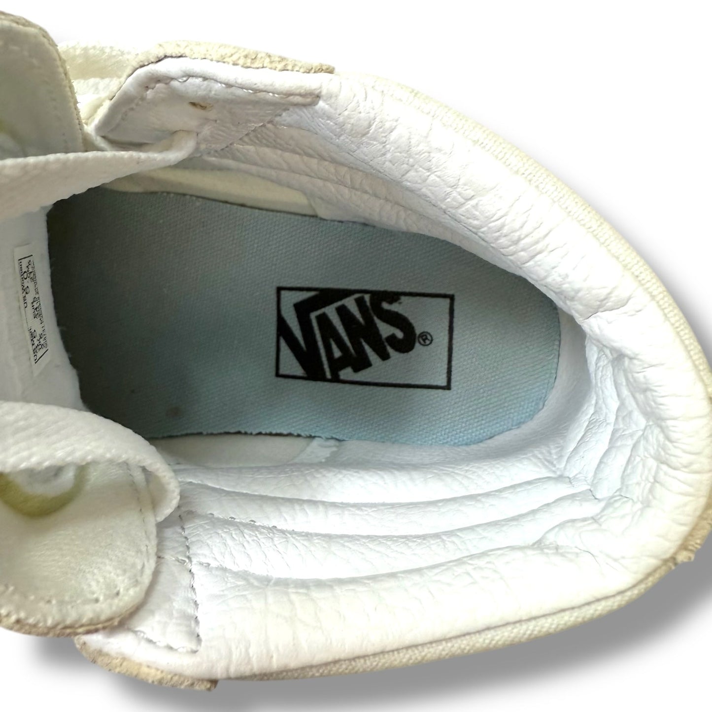 Shoes Sneakers By Vans In White, Size: 5