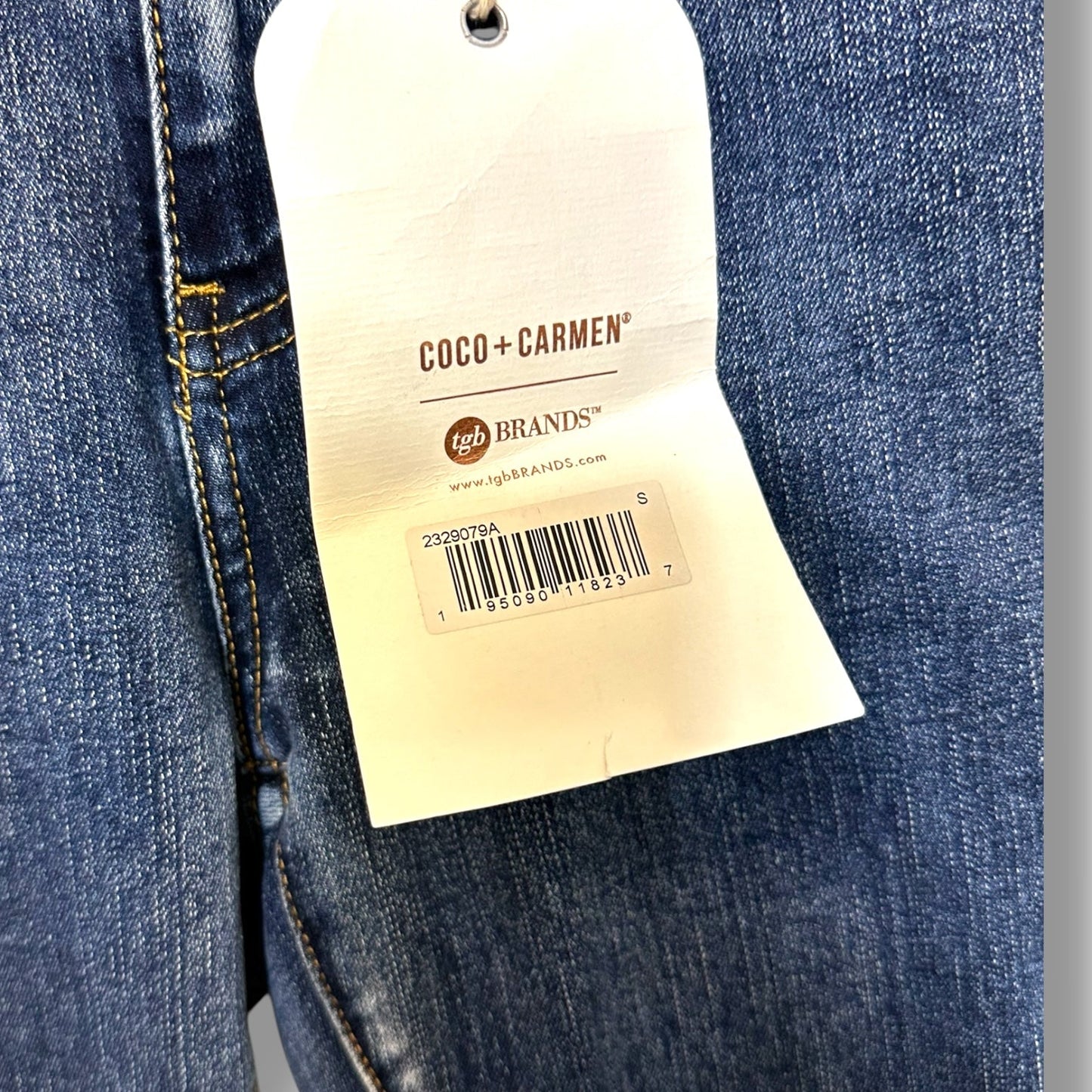 Jeans Boot Cut By Coco And Carmen In Blue Denim, Size: S