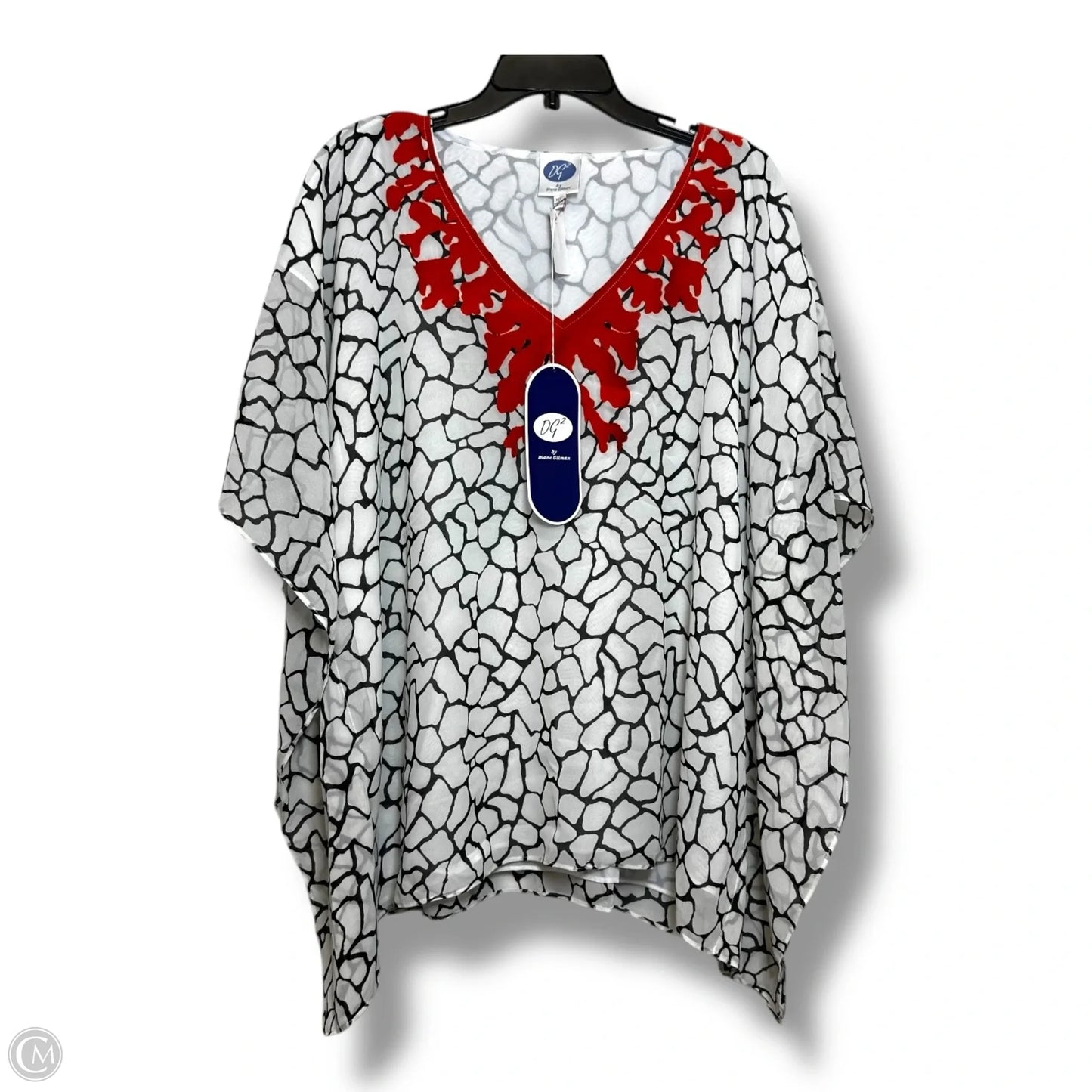 Poncho By Cmf In Black & White, Size: M