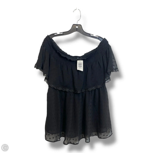 Top Sleeveless By Torrid In Black, Size: L