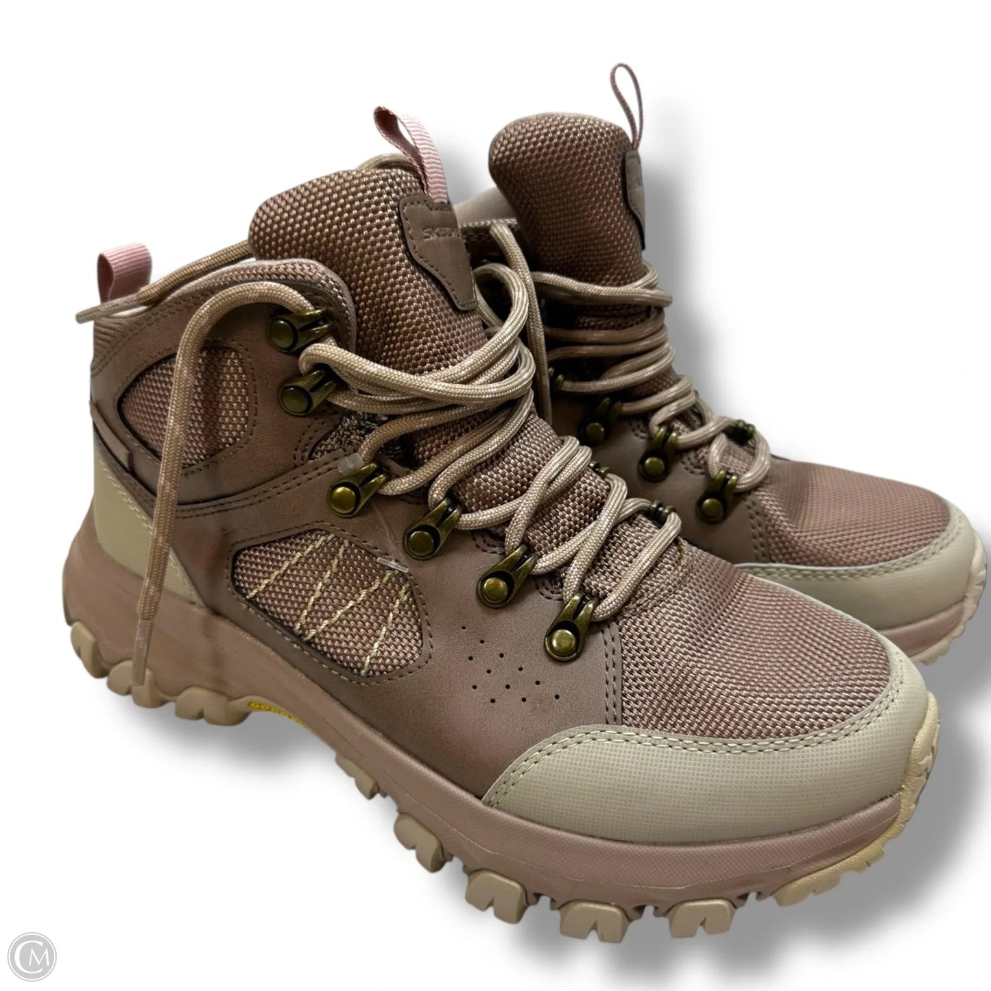 Boots Hiking By Skechers In Taupe, Size: 7