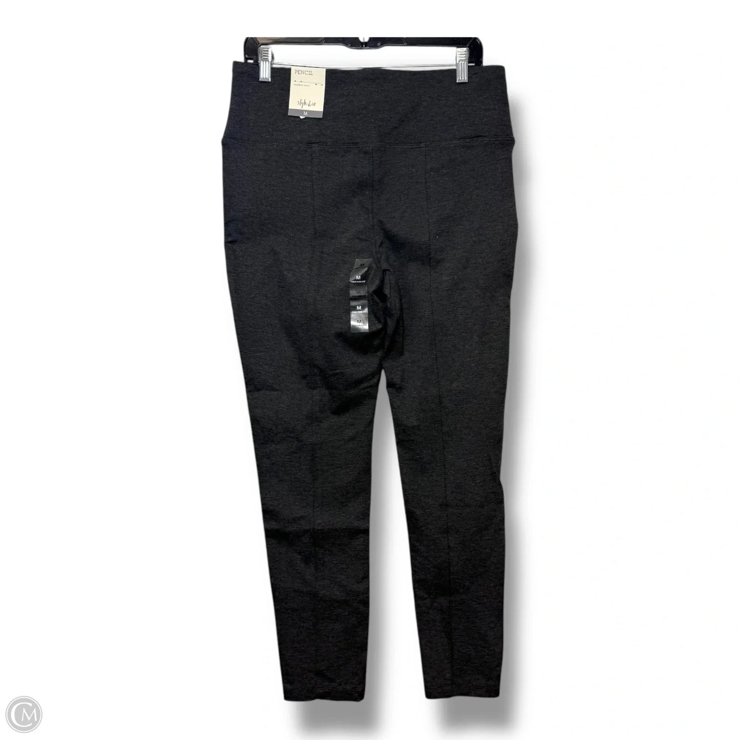 Pants Leggings By Style And Company In Grey, Size: M