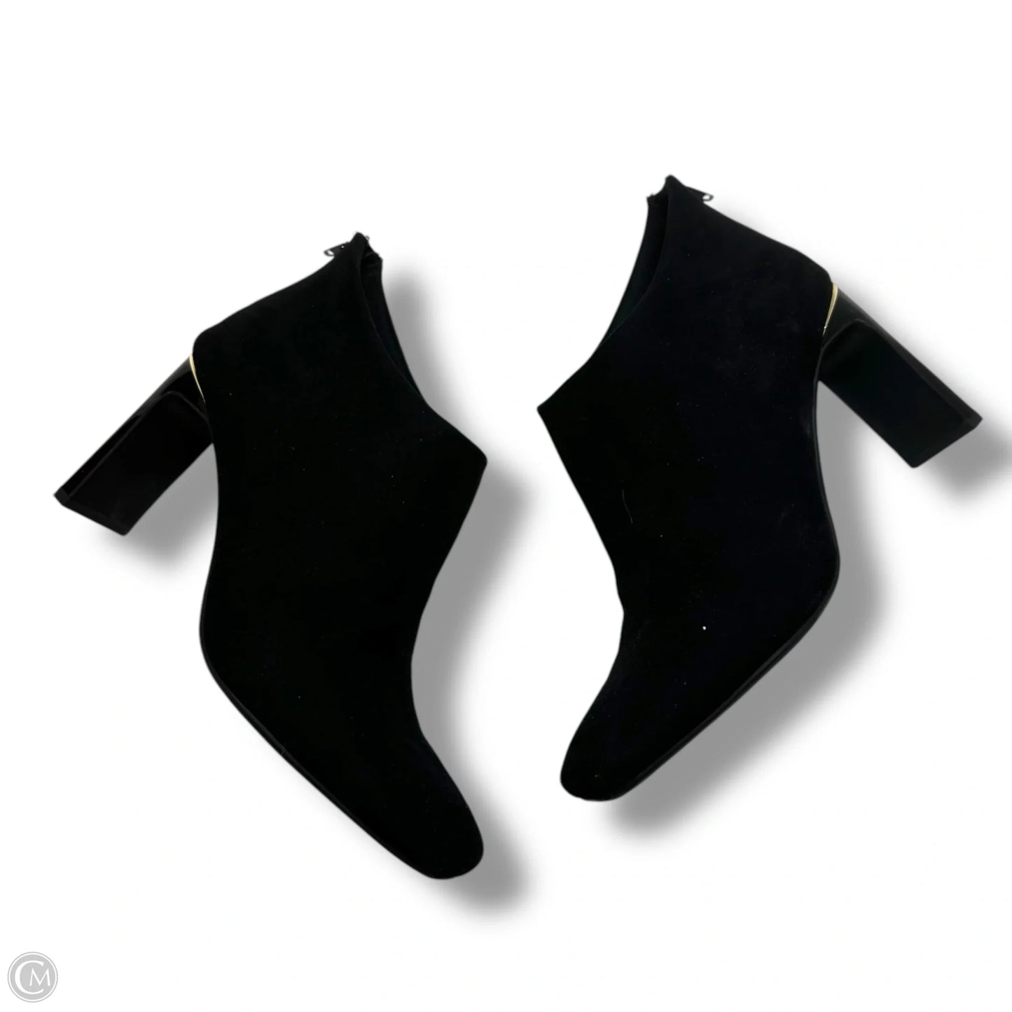 Boots Ankle Heels By Alfani In Black, Size: 8.5