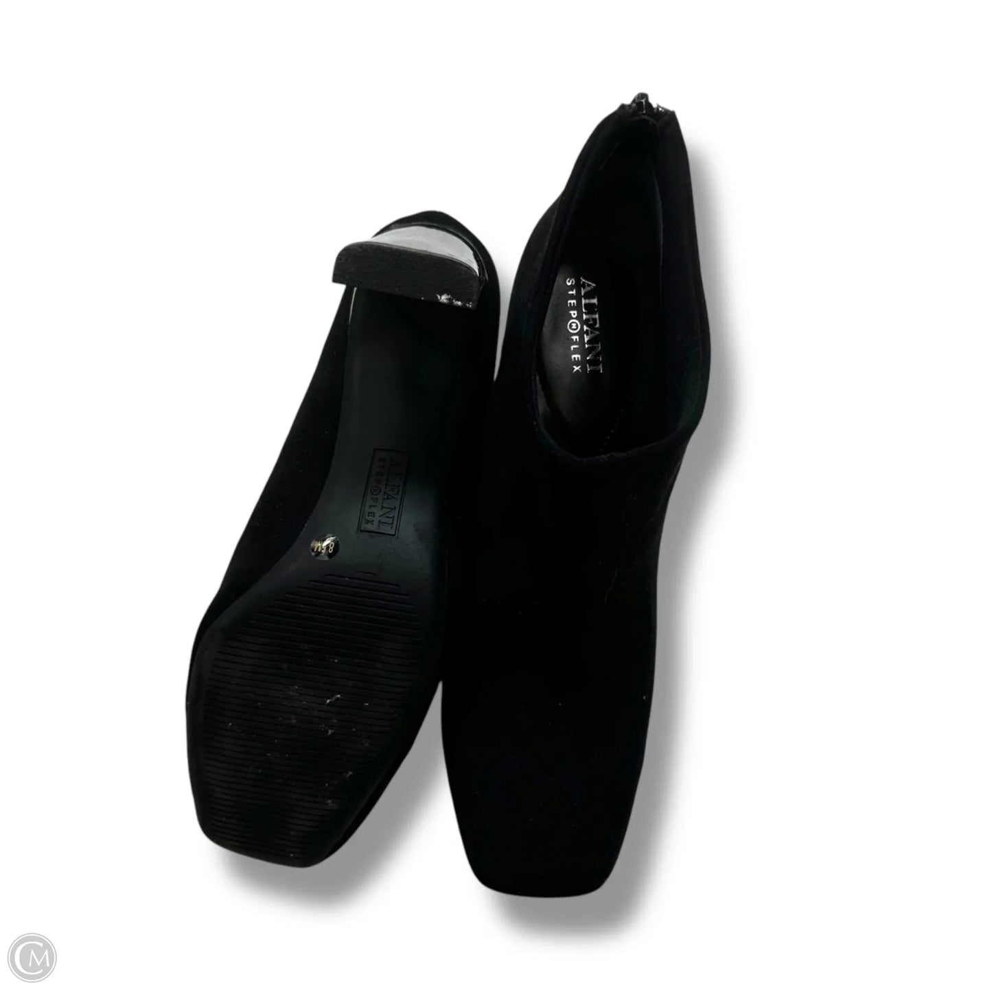 Boots Ankle Heels By Alfani In Black, Size: 8.5