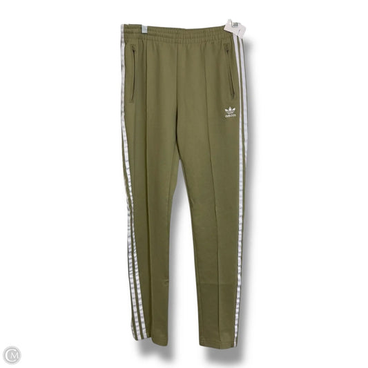 Athletic Pants By Adidas In Tan, Size: S