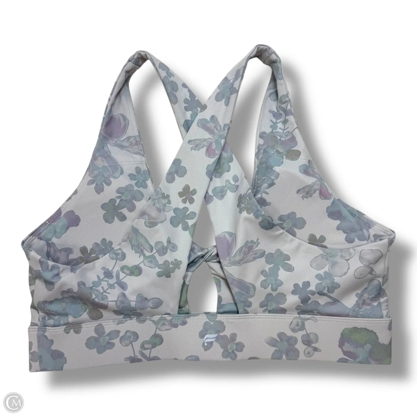 Athletic Bra By Fabletics In Floral Print, Size: Xl