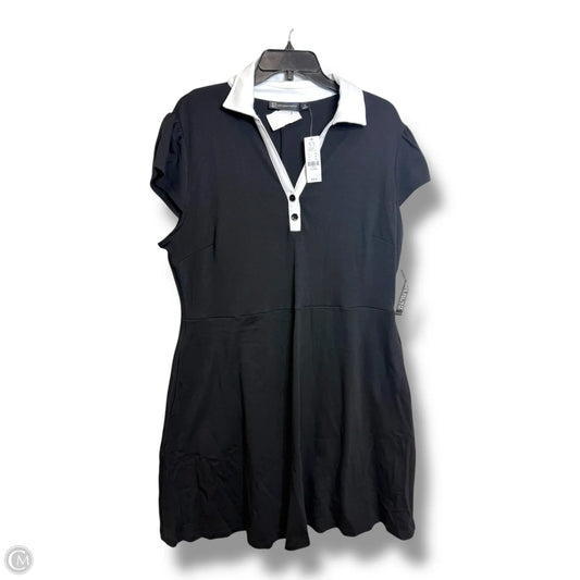 Dress Casual Short By New York And Co In Black & White, Size: Xl