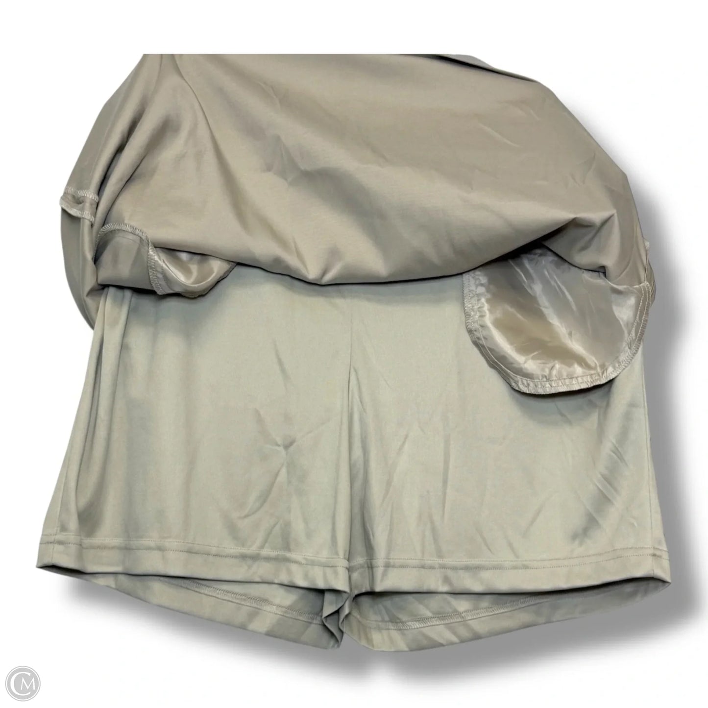 Skort By Charter Club In Tan, Size: 14