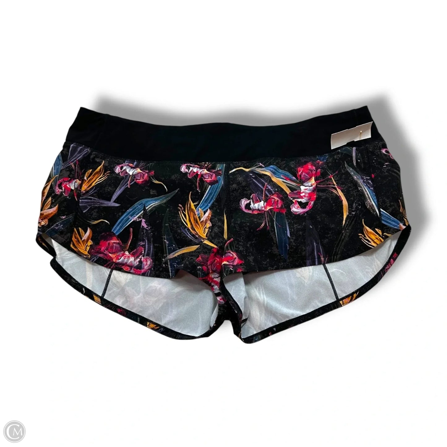 Athletic Shorts By Lululemon In Black, Size: 12