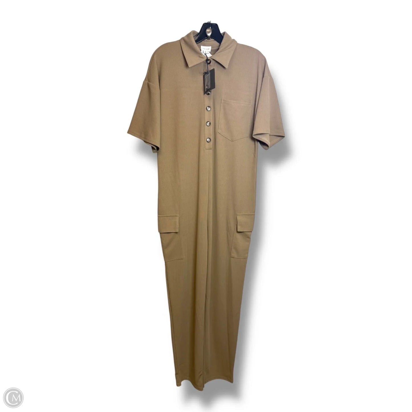 Jumpsuit By Le Lis In Tan, Size: S