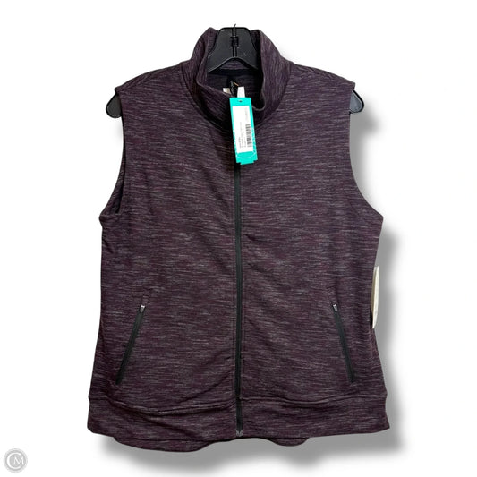 Vest Other By Clothes Mentor In Purple, Size: L