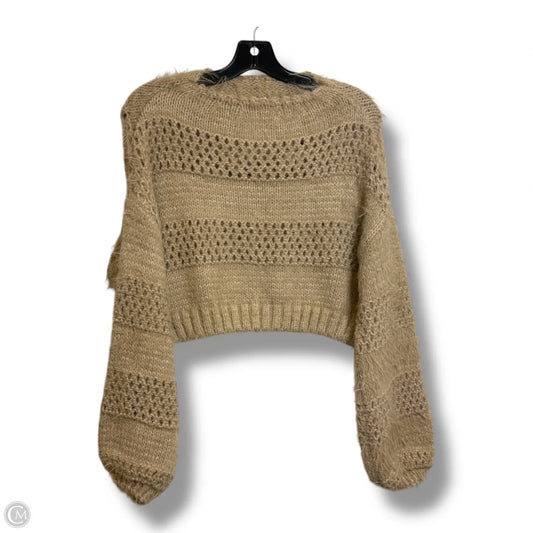 Sweater By Cupshe In Tan, Size: S