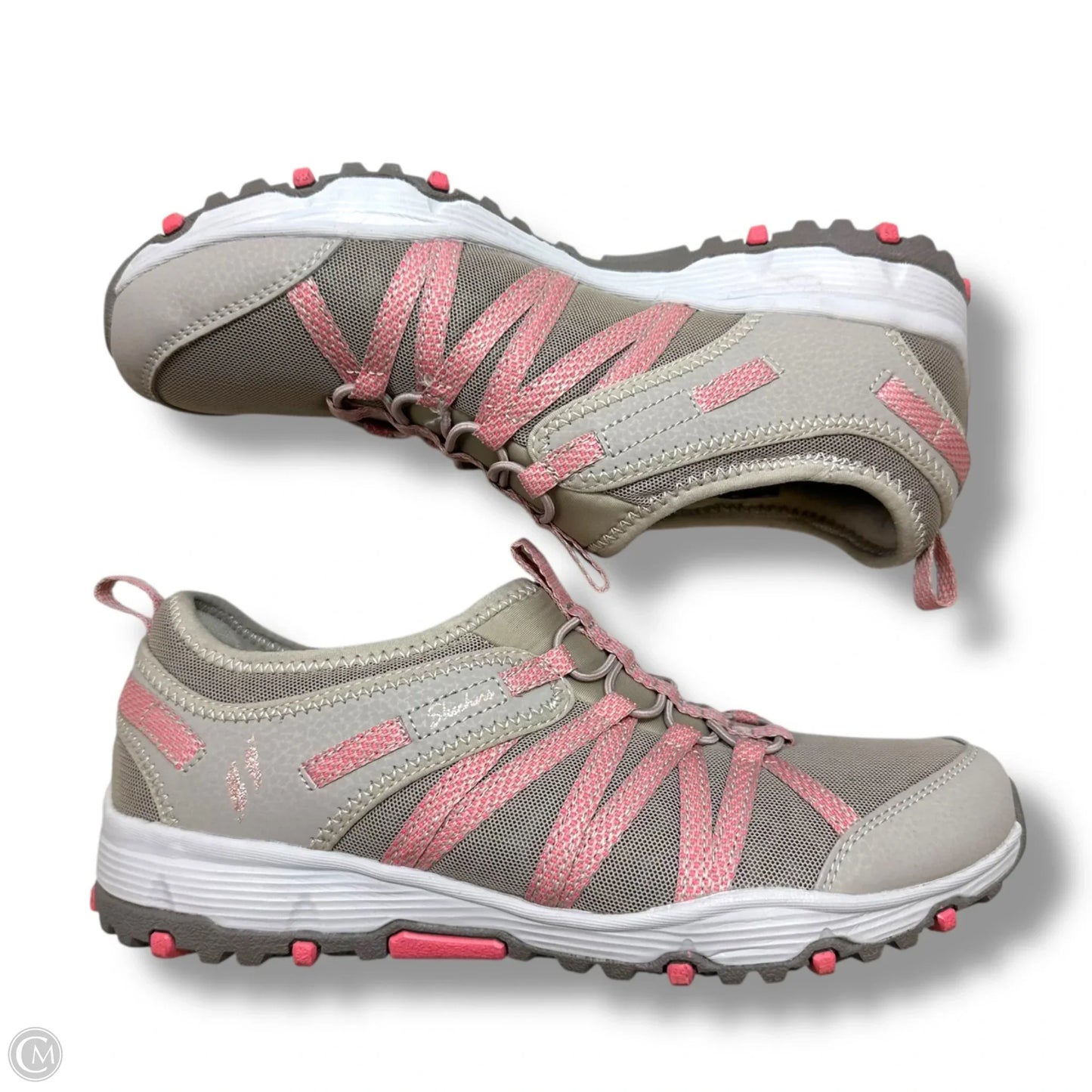 Shoes Sneakers By Skechers In Tan, Size: 8