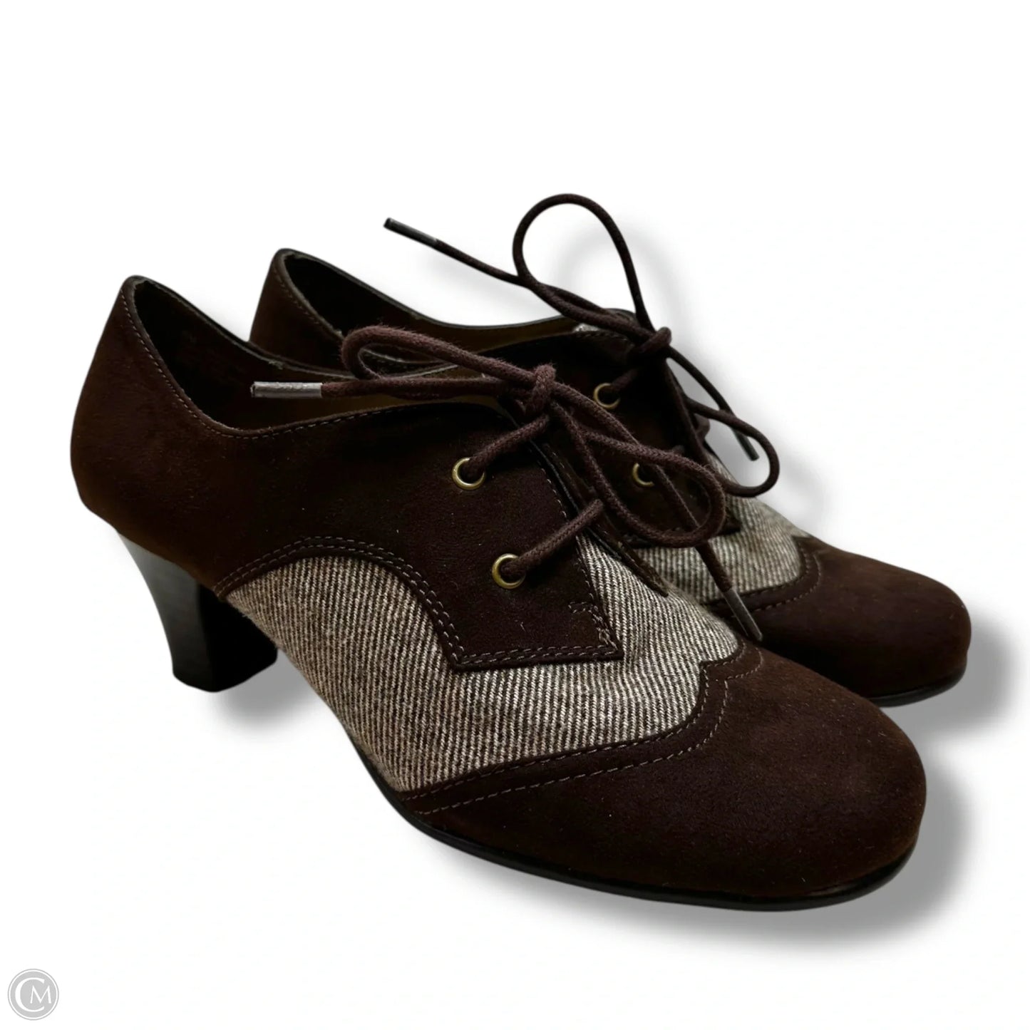 Shoes Heels Block By Aerosoles In Brown, Size: 6