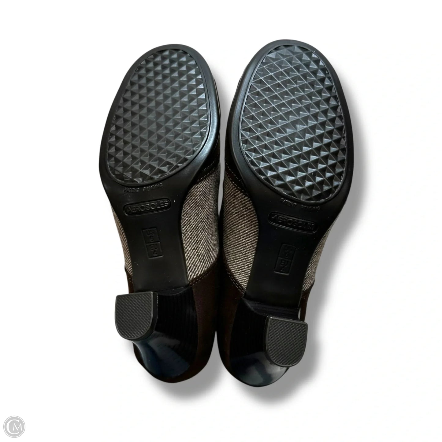 Shoes Heels Block By Aerosoles In Brown, Size: 6