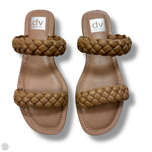 Sandals Flats By Dolce Vita In Tan, Size: 8