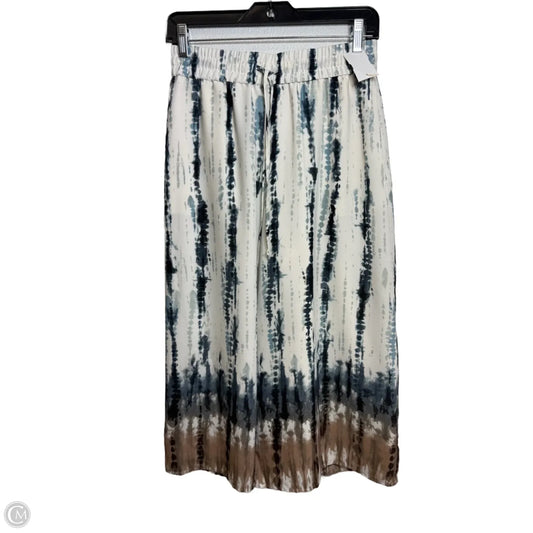Capris By Simply Vera In Tie Dye Print, Size: Xs