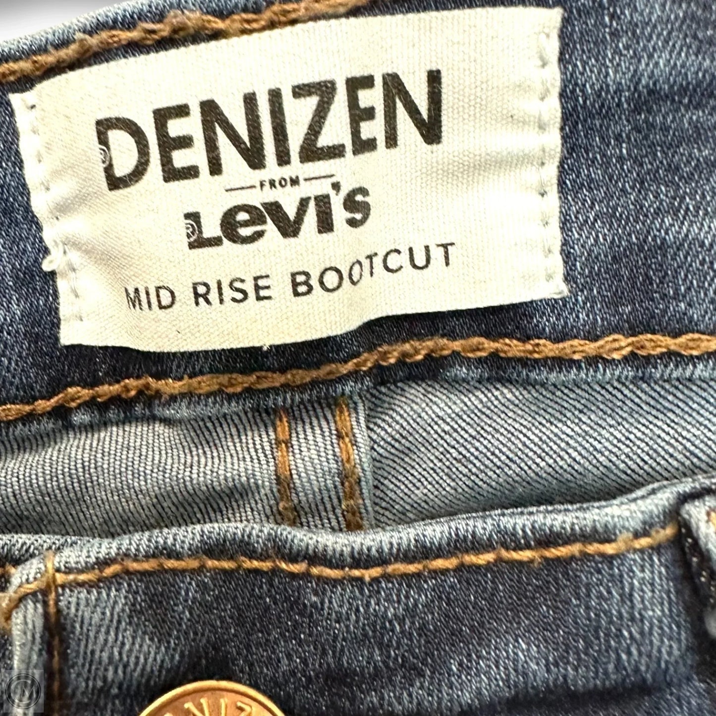 Jeans mid rise Boot Cut By Levis In Blue Denim, Size: 10