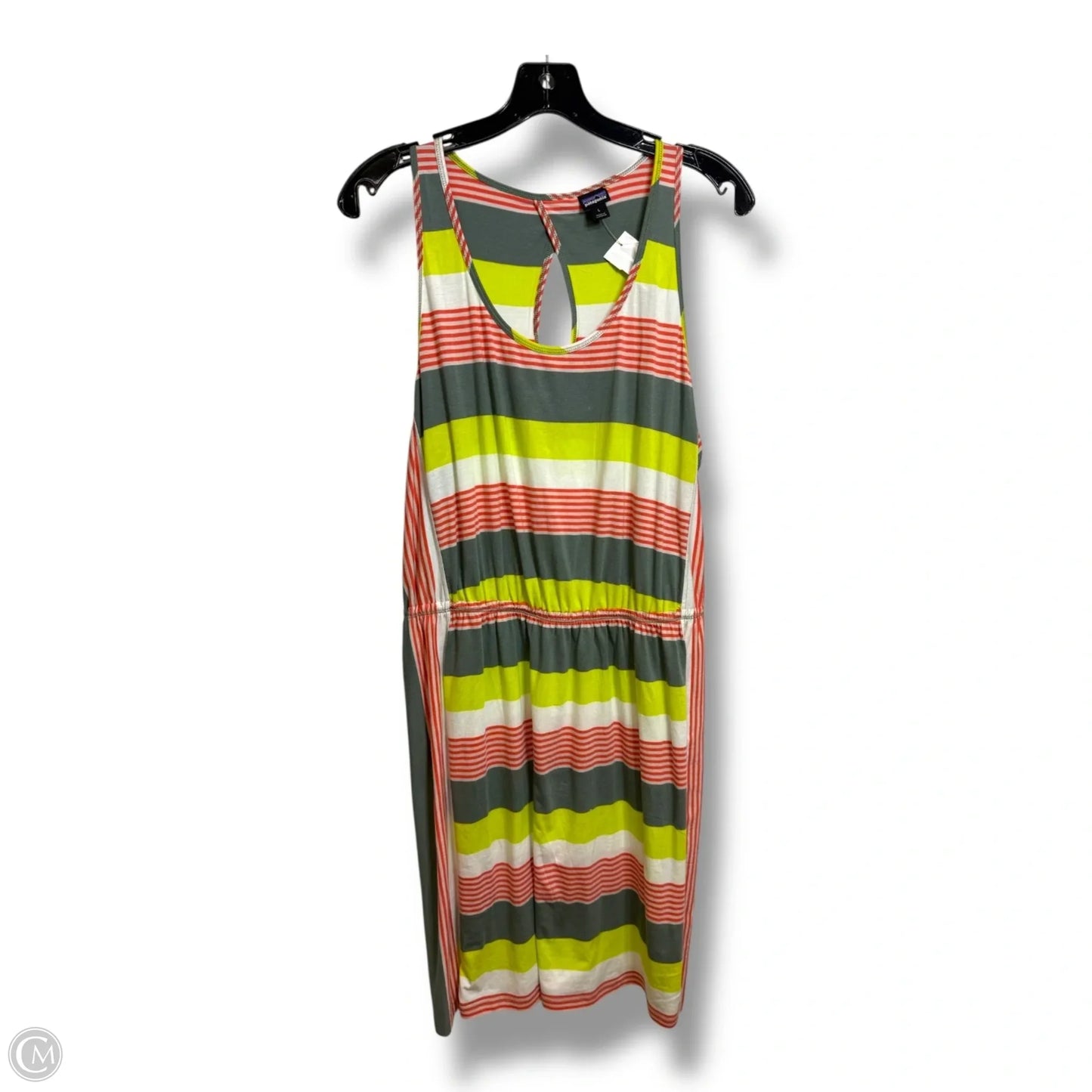 Athletic Dress By Patagonia In Striped Pattern, Size: L