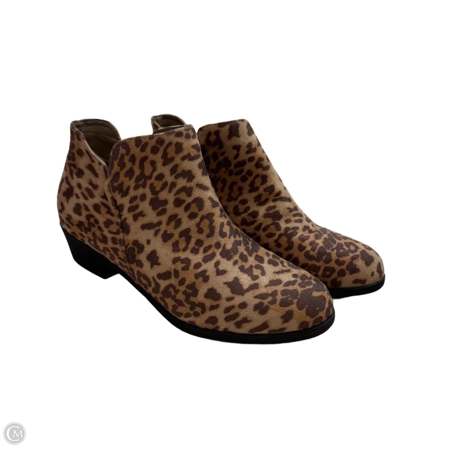 Boots Ankle Flats By Cloudwalkers In Animal Print