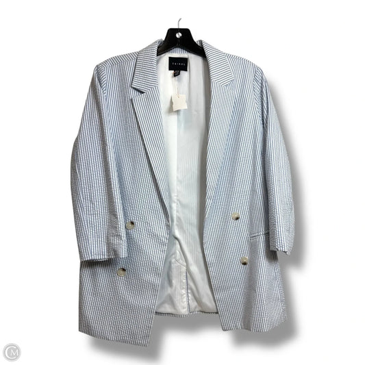 Blazer By Tribal In Striped Pattern, Size: Xs