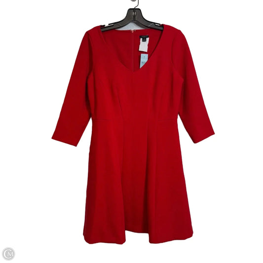 Dress Party Short By Ann Taylor In Red, Size: 8p